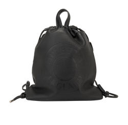 Urban Logo Backpack, Leather, Black, MIC, DB, 2*